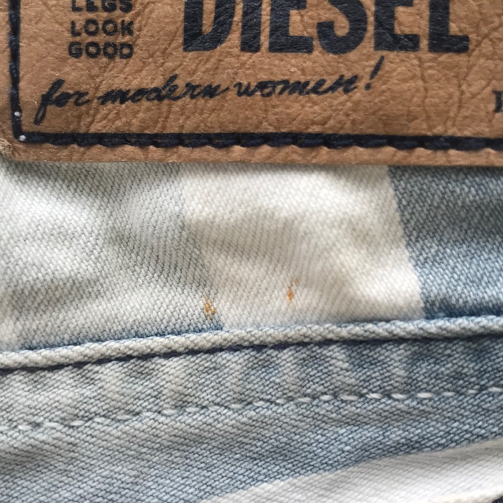 Diesel | Denim Jean shorts striped 10 - Picture 11 of 13